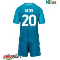 Camiseta Fiorentina Moise Kean #20 Tercera Equipación para niños 2025-26 manga corta (+ pantalones cortos)